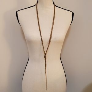 Express Long Knotted Chain Necklace